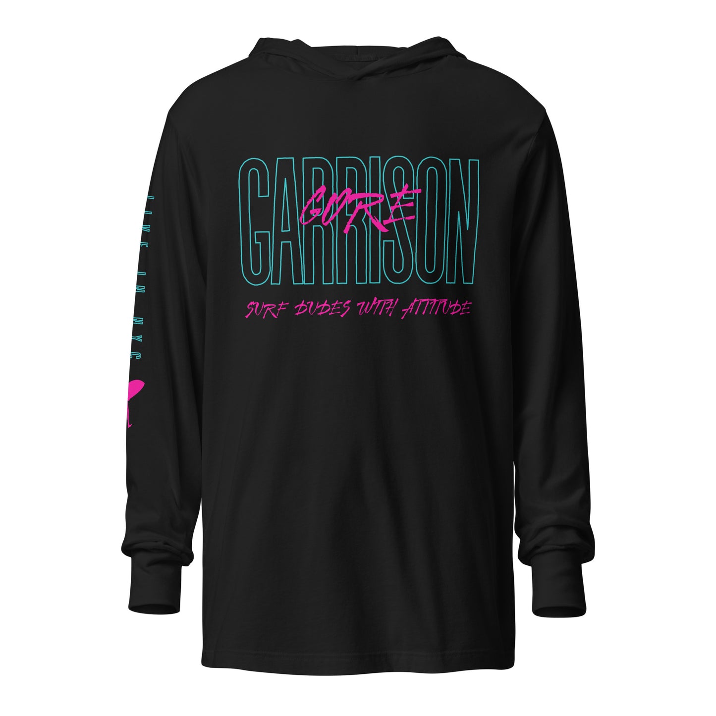 Garrison Gore California Dreams Hooded long-sleeve tee NYC Reunion Tour VIP Merch