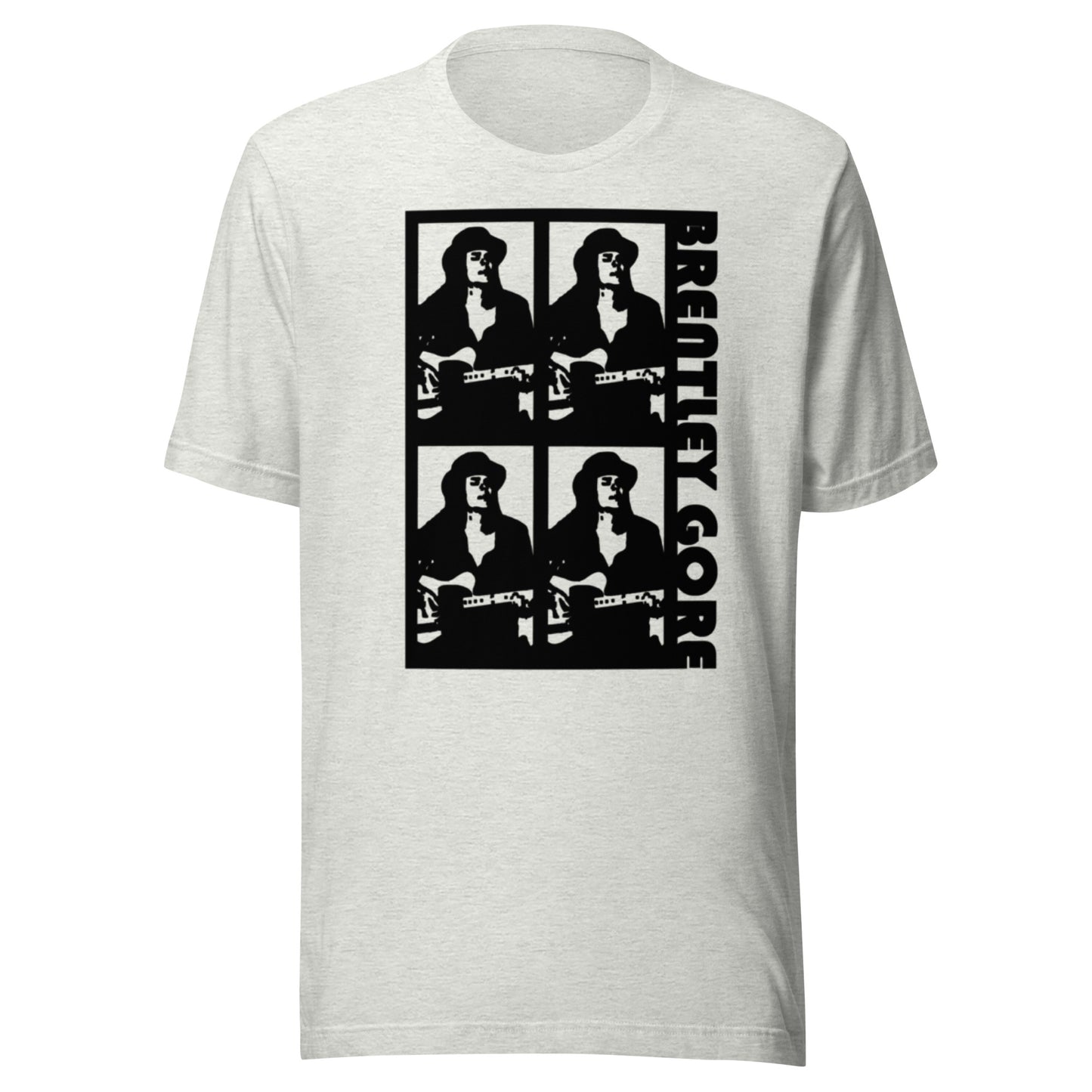 Brentley Gore 4 Square Hat/Guitar Unisex t-shirt