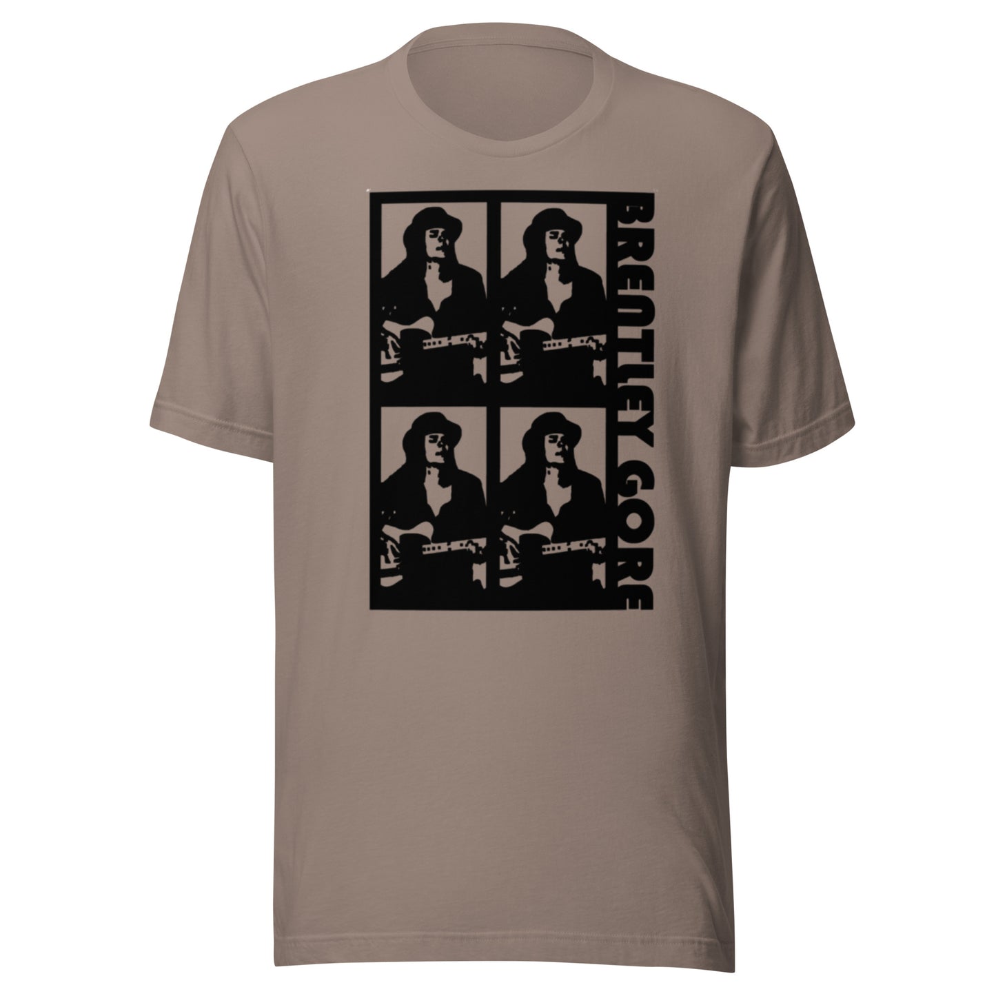 Brentley Gore 4 Square Hat/Guitar Unisex t-shirt
