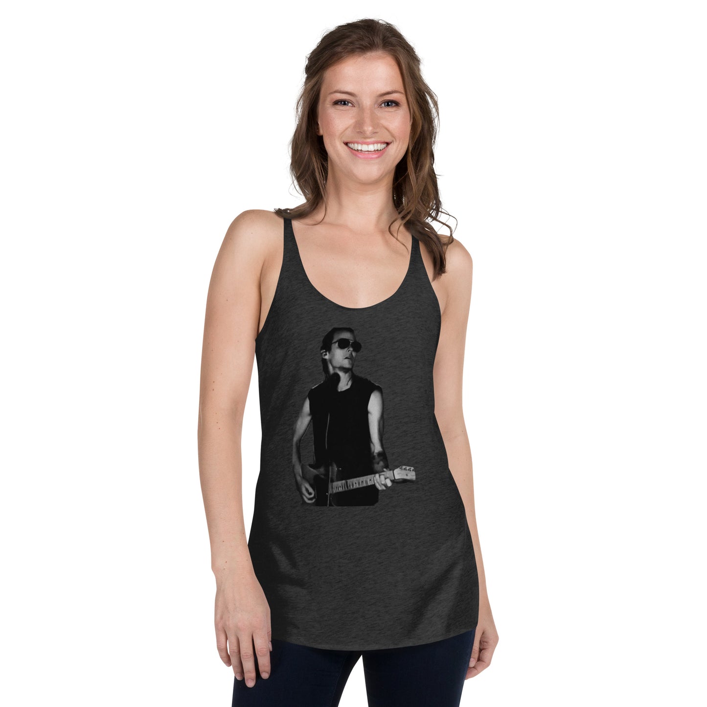 Brentley Shades Guitar Women's Racerback Tank