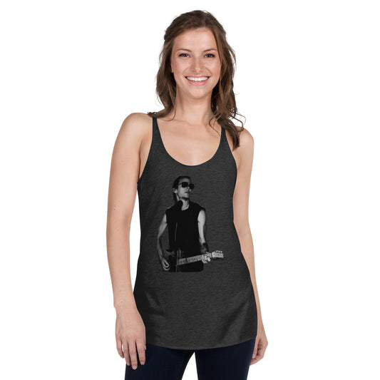 Brentley Shades Guitar Women's Racerback Tank